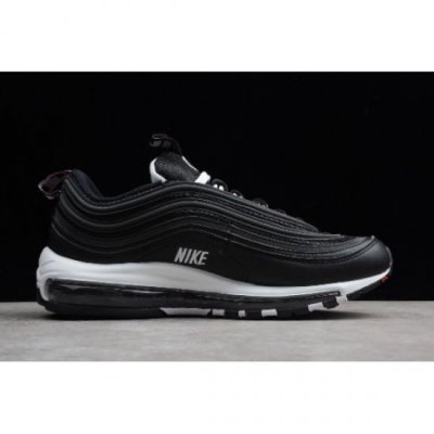 Nike Erkek Air Max 97 Premium Siyah / Kırmızı Koşu Ayakkabısı Türkiye - CYAY8F8R